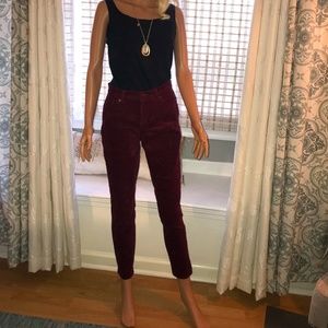 Banana Republic Skinny Corduroy Pants, NWT